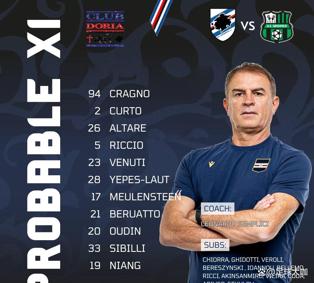 开云体育中国官网-关于萨索洛在主场击败桑普多利亚，保持意甲前三地位的信息